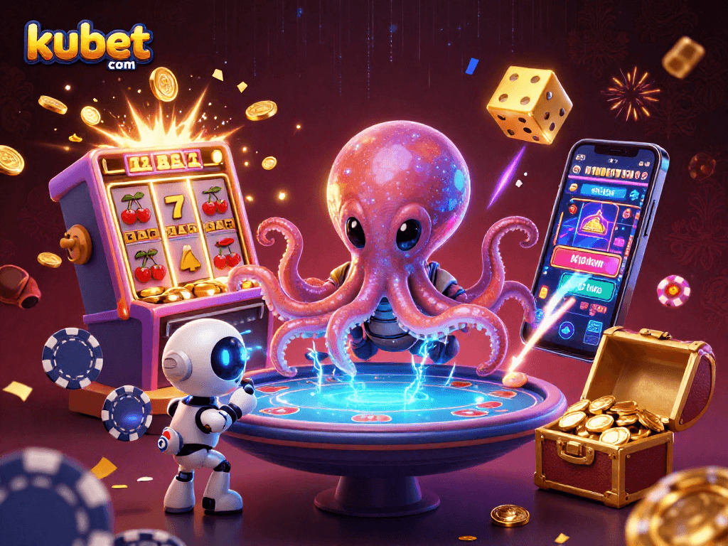 Experience thrilling games at kubet com with unique characters and vibrant casino elements.