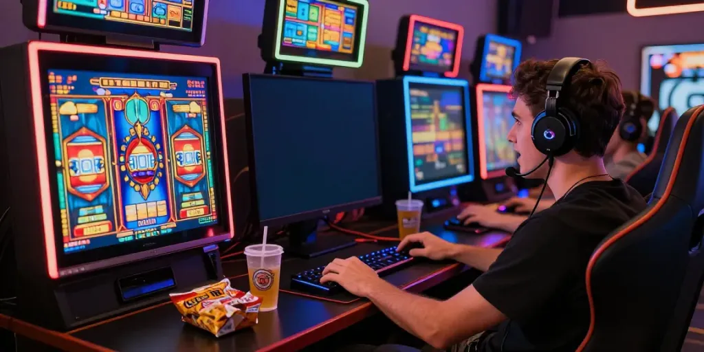 Immersive gaming moment featuring janji33 slot game excitement on screen.