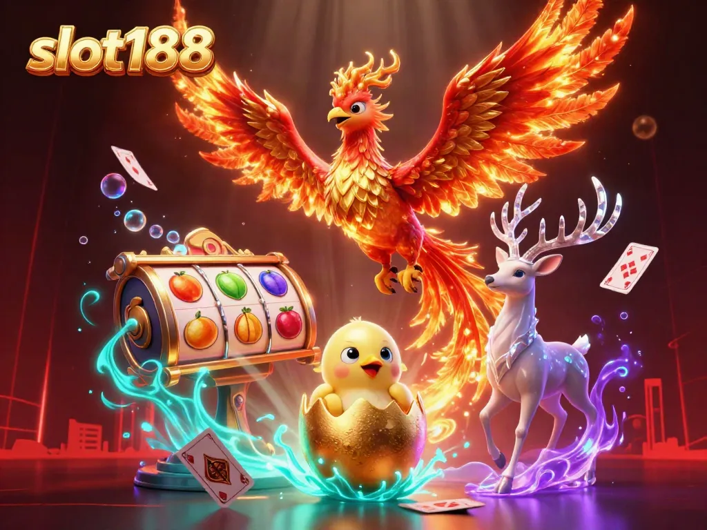 Mainkan slot188 dengan keseruan visual yang penuh warna, menampilkan elemen permainan menarik.