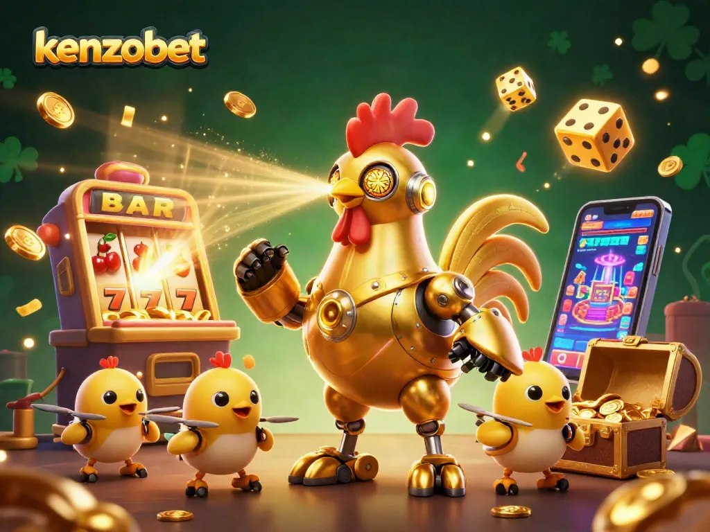 Experience thrilling gameplay at kenzobet with a vibrant scene showcasing exciting casino action and rewards.