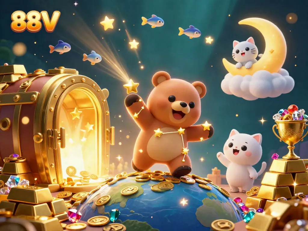 Engage in thrilling gaming adventures with 88VV, showcasing diverse casino products and captivating visuals.