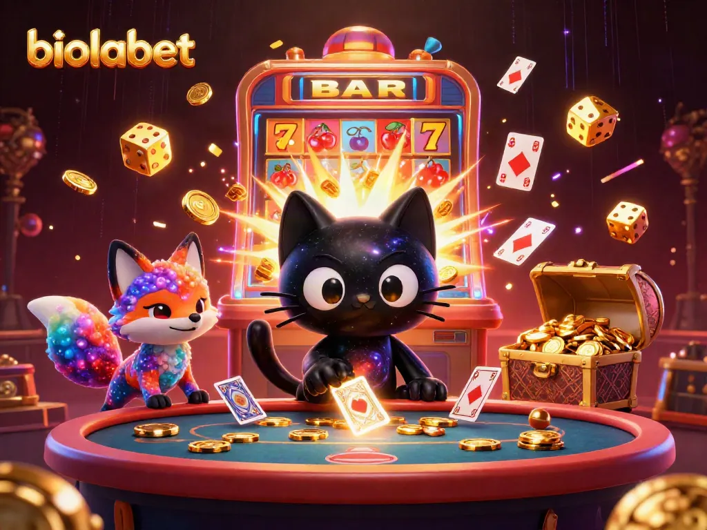 Experience thrilling gameplay at biolabet with cosmic characters and explosive casino action