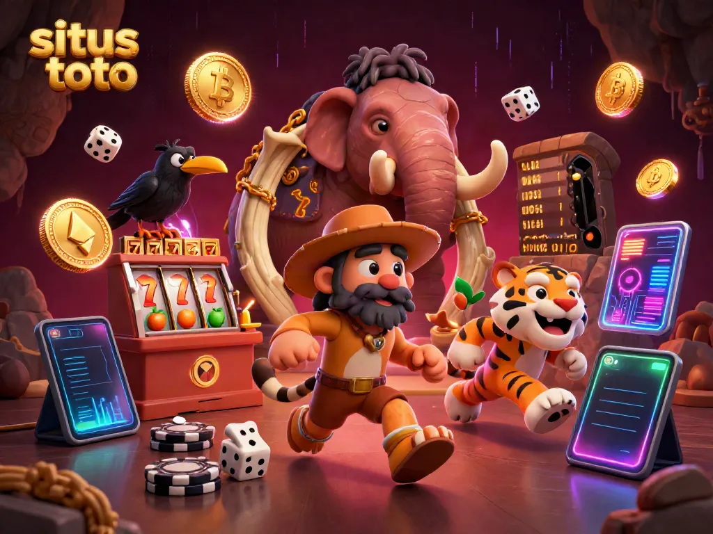 Rasakan pengalaman situs toto dengan permainan slot 3D di kasino pra-sejarah yang seru.