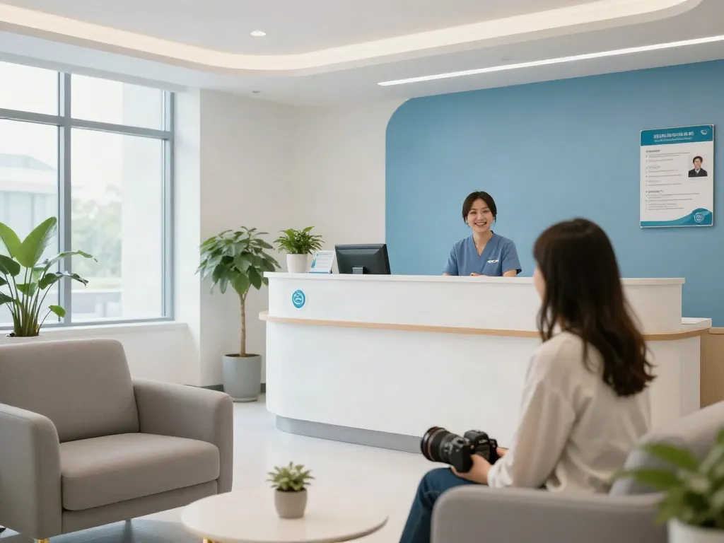 link slot in a welcoming healthcare environment featuring modern clinic services and patient care.