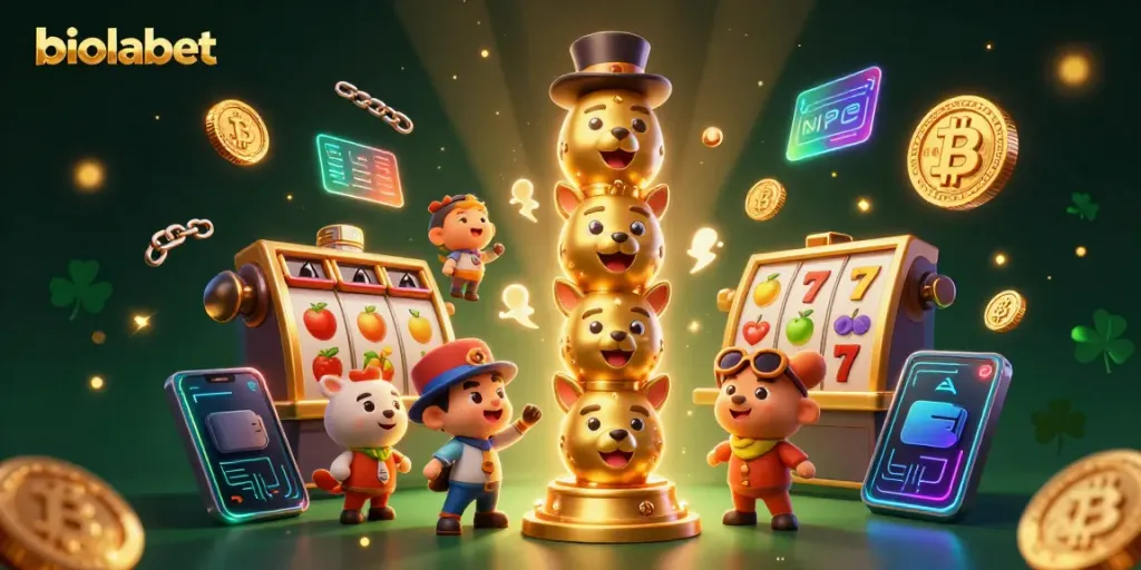 Experience thrilling wins with biolabet at dynamic slot games, highlighted by engaging 3D characters.