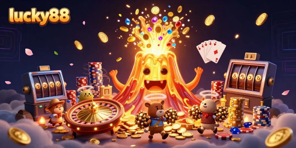 Experience the excitement of lucky88 with dynamic winning moments and vibrant casino elements.