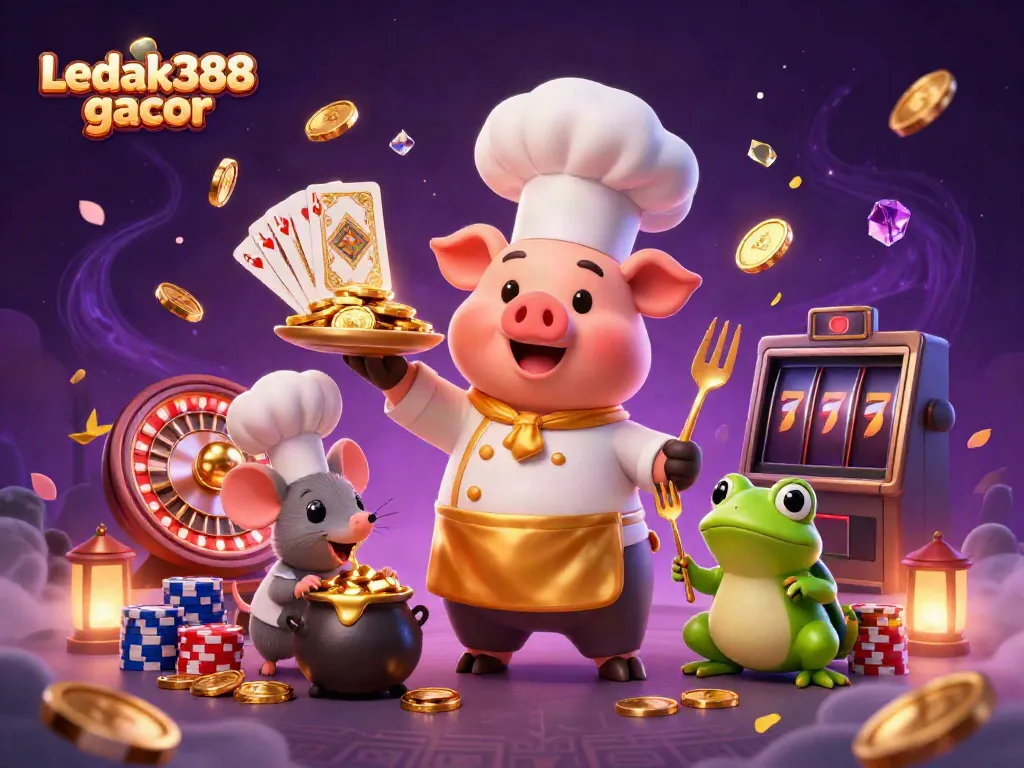 Experience the thrilling magical excitement of Ledak388 gacor with dynamic coins and vibrant games.