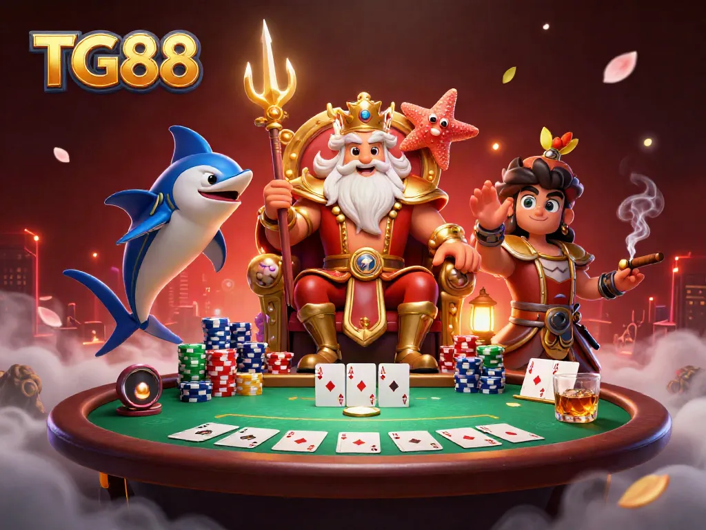 Experience thrilling casino adventures with TG88 featuring Neptune and vibrant games.