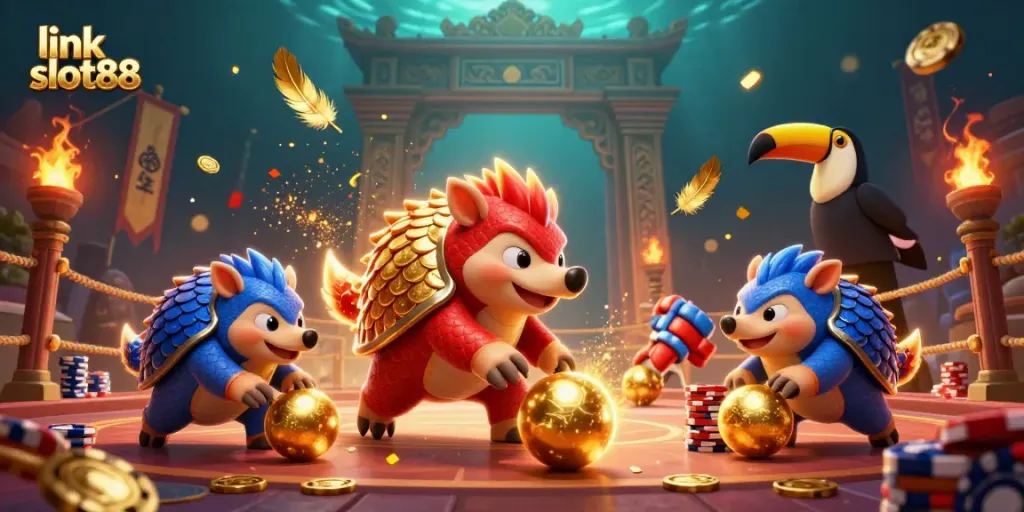 Menangkan jackpot dengan link slot88 di arena pertarungan, pangolin beraksi!
